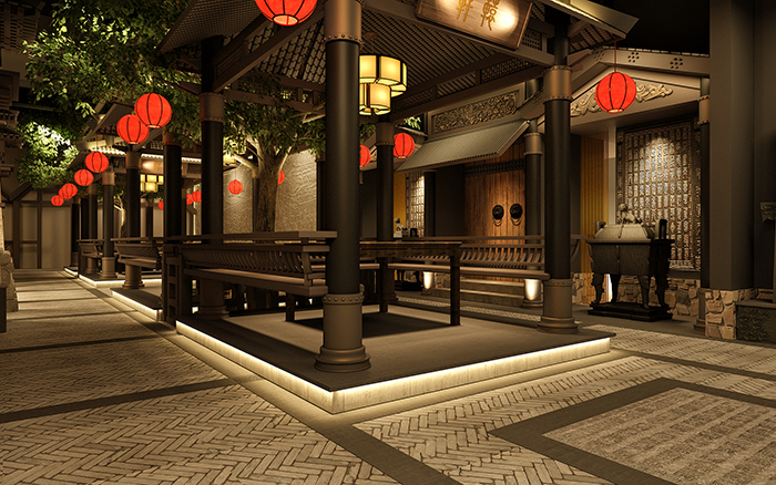 餐飲裝修 ， 餐飲 ， 鑫時(shí)空